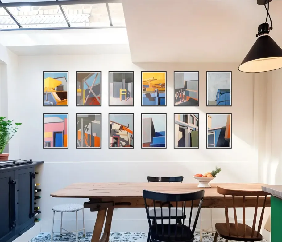 gallery wall interior